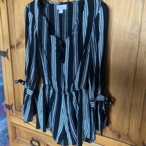 NWOT band of gipsyes romper striped romper